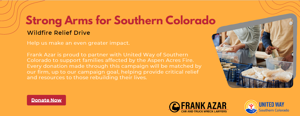 Strong Arms for Southern Colorado:  Wildfire Relief Drive